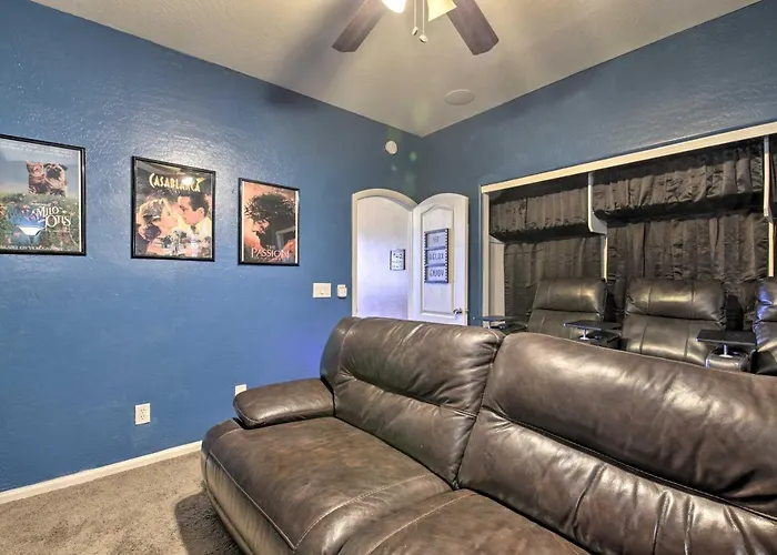 Ferienhaus Family Gem In Phoenix W/ Saltwater Pool & Theater Queen Creek